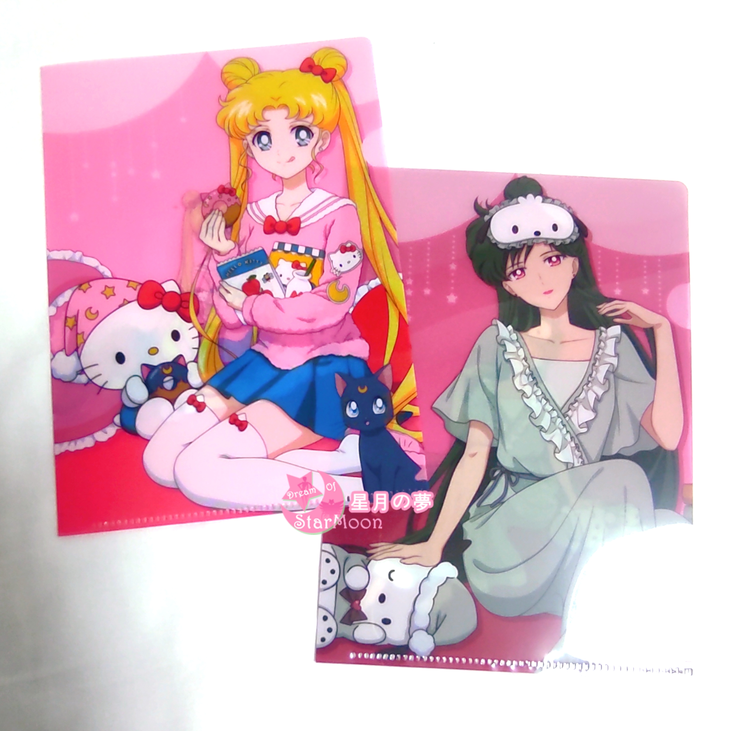 【現貨新品】美少女戰士Sailor Moon – Cosmos日本Sanrio限定mini file兩個套裝