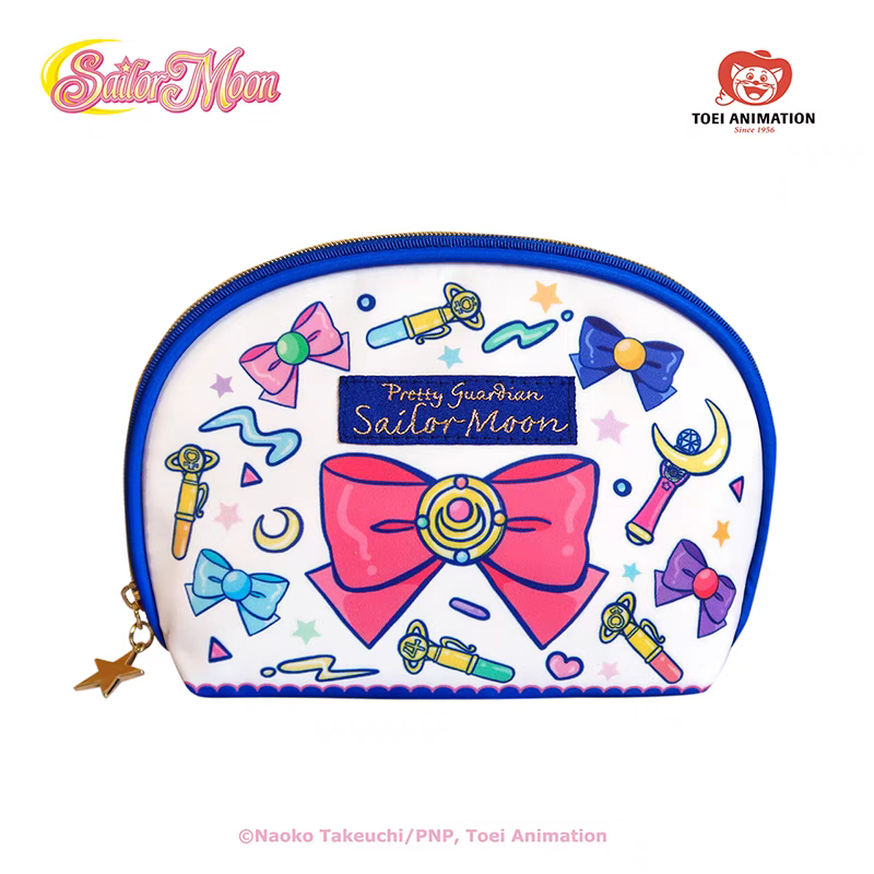 【預訂】美少女戰士Sailor Moon – 中國限定變身器蝴蝶結貝殼拉鏈化妝袋