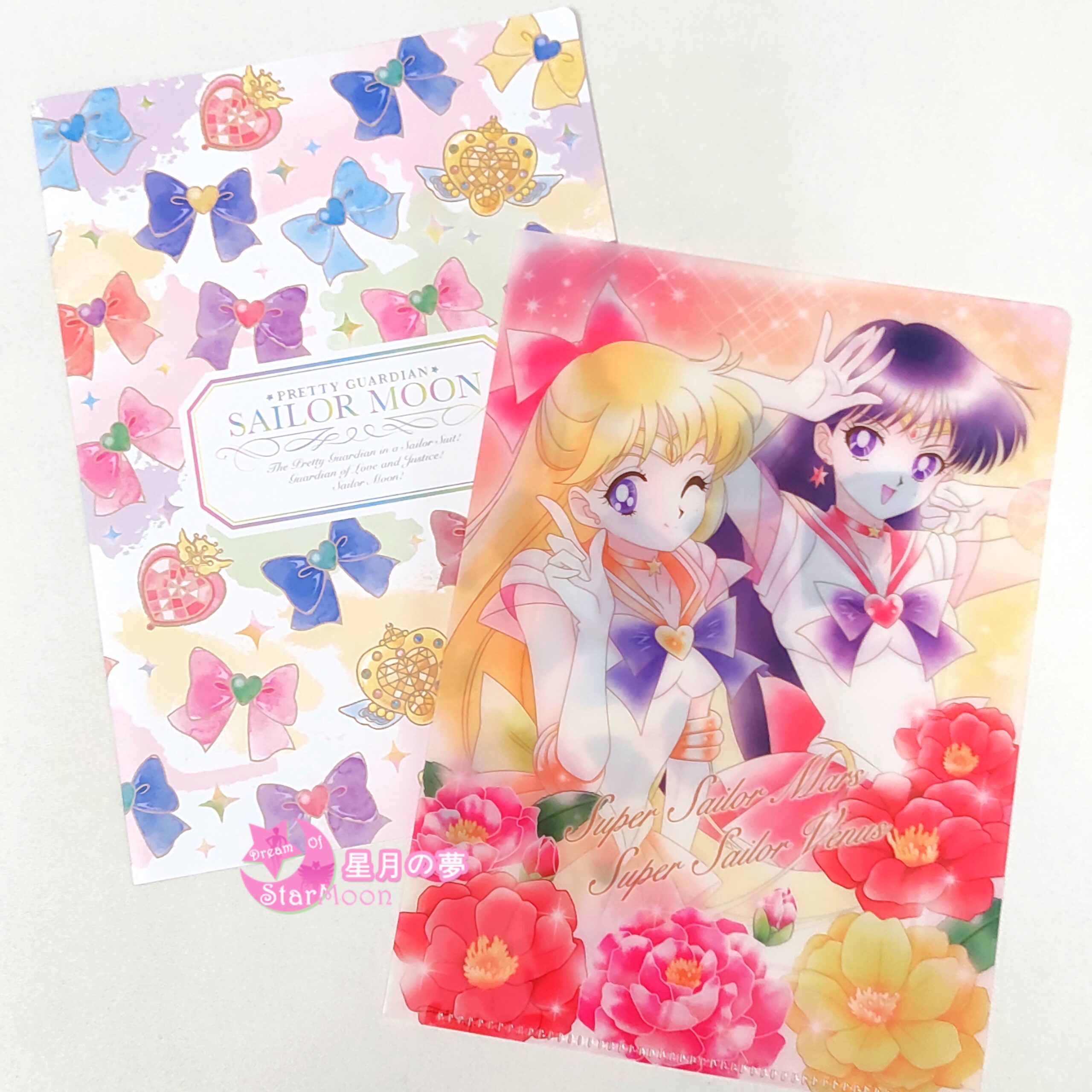 【現貨新品】美少女戰士Sailor Moon – 日本限定Venus & Mars A5 File